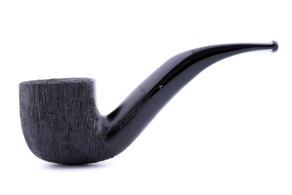 Курительная трубка Barontini Raffaello Pettinata Black 125