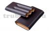Чехол P&A на 3 сигары Cohiba Behike 56 T1348-brown